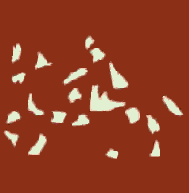 Que voyez-vous ? Des formes diverses ? Regardez mieux, il y a un cavalier.